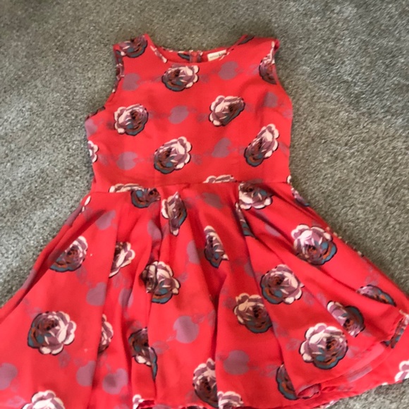 Maison Jules Coral Floral Print Dress NWT size L - Picture 8 of 8